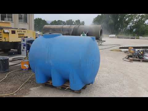 Internal Iron Tank Sandblasting - Inoxa - Villanova (PE)