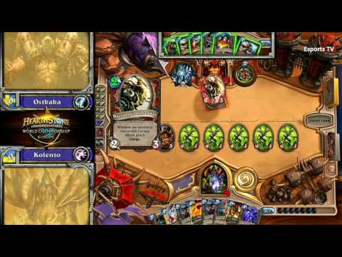 Ostkaka vs Kolento | Quarterfinals Hearthstone World Championship NA 2015 | HS Esports