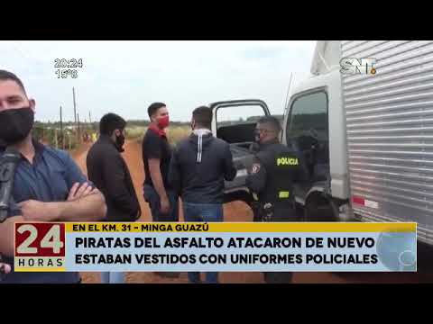 'Piratas del Asfalto' atacaron de nuevo