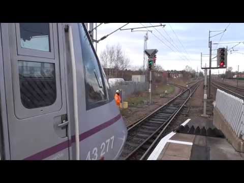 Trains At Retford Lower Level And Retford Main Line (19/1/15)
