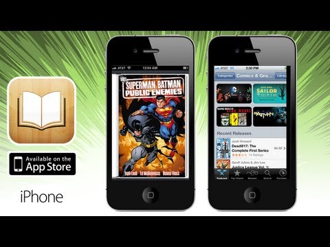 iBooks Graphic Novels and Comics on iPhone