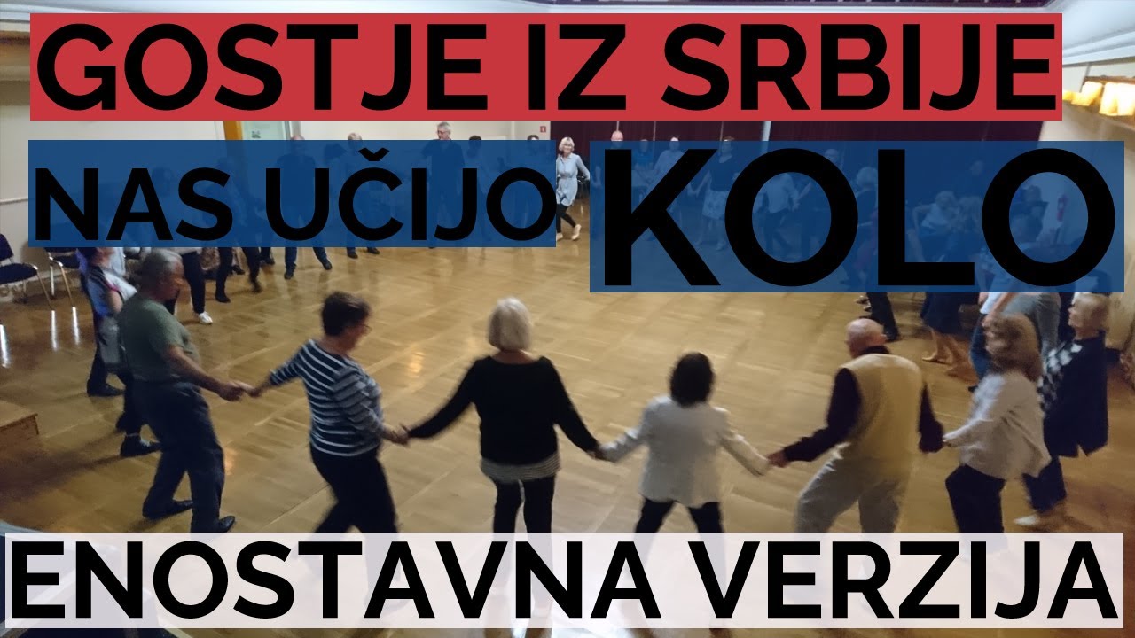 Plesni večer z gosti iz Srbije - plešemo kolo