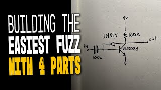 How to Build a Fuzz Pedal with Just 4 Parts! | Easy DIY Guitar Pedal Tutorial