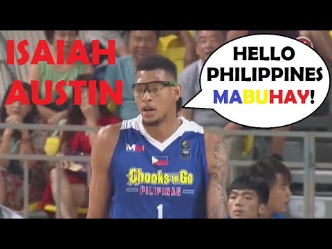 ISAIAH AUSTIN Chooks-to-Go Pilipinas HIGHLIGHTS | All About Basketball |