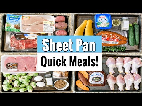 Cheap & Fancy Sheet Pan Dinners | 6 of the BEST One Pan Meals | Tasty & Easy Recipes | Julia Pacheco