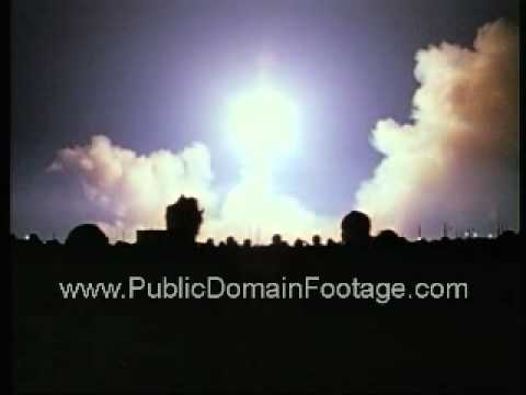 Apollo 17 Rocket Launch Archival Public Domain Stock Footage PublicDomainFootage.com