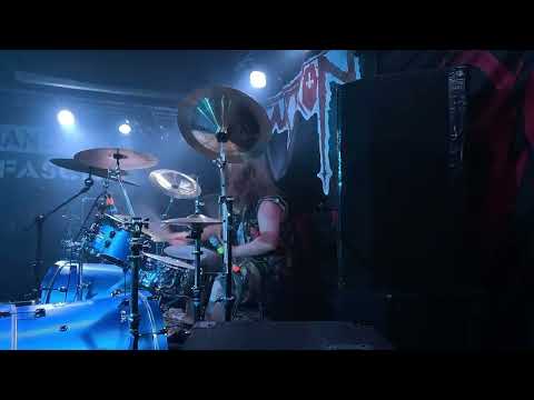 Frenatron - Addicted to the Gore (Live in Leipzig Drum cam)