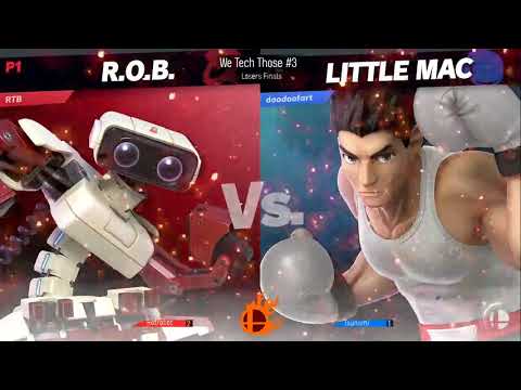 We Tech Those #3 Retrobot (ROB) vs Tsunami (Pokemon Trainer, Little Mac) Losers Finals