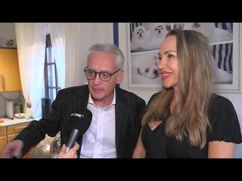 Christian W. Mucha und Ekaterina Mucha beim abholen ihrer neuen "ROMY" - Krone TV