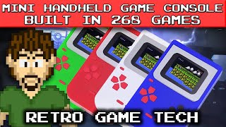 Mini Handheld Game Built-In 268 Games (Model: BL-208X V1.1) - Retro Game Tech