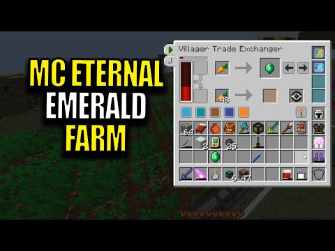 Minecraft MC Eternal Modpack Chapter 2 Ep 84 - Emerald Farm