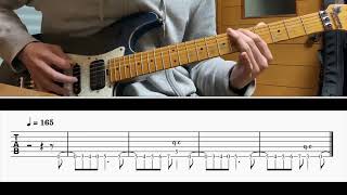 [TAB譜] Teenage Idol/Gary Moore Guitar riff [ギター]