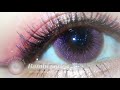 Space Pink Bambi Super GlitterColored Contact Lenses