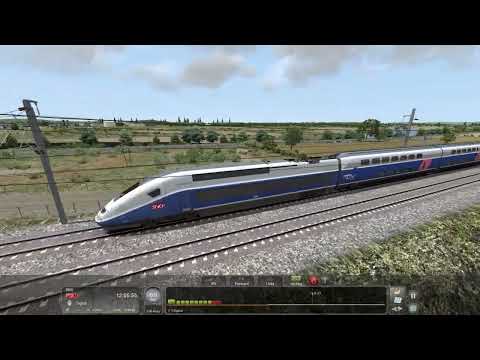 02 TVM430 Signalling Tutorial - LGV Marseille to Avignon - TGV Duplex SNCF - Train Simulator Classic
