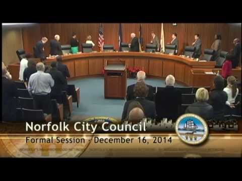 Formal 12/16/14 Session - Norfolk City Council