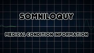 Somniloquy (Medical Condition)