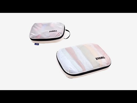 Kelioninis Thule Tulė | Compression Cube rinkinys | Pakavimo kubas | Tvenkinys Pilkas video