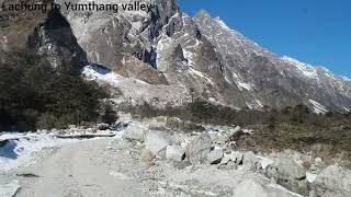 preview picture of video 'Road trip Yumthang Valley North Sikkim'
