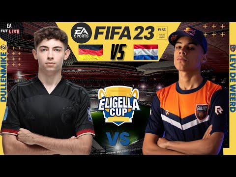 DULLENMIKE VS LEVI DE WEERD | FIFA 23 ELIGELLA CUP FGS23 - PRO VS PRO