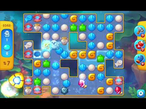 Fishdom Easy Level 9348 (with ingame lightning and bomb boosters) @choraelmin