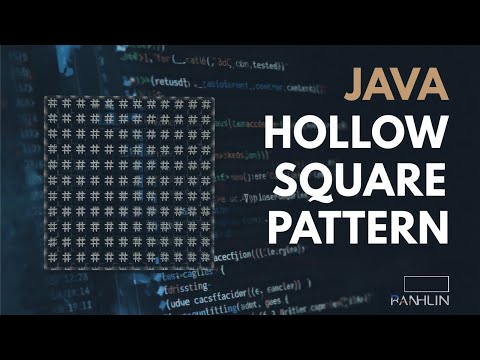Hollow Square Star Pattern In Java Pattern Programming Using Nested Loops Part 3