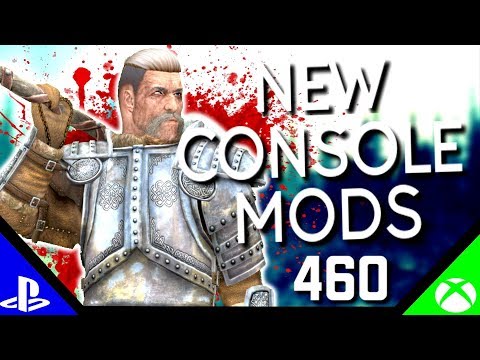 Skyrim Special Edition: ▶️5 BRAND NEW CONSOLE MODS◀️ #460 (PS4/XB1)
