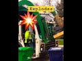 Waste Management Truck Explodes #fire #truck #driving #shorts #garbage #cdl #freightliner #driver