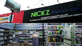 Membahas Berbagai Produk Lokal dan Impor di Nickz Aquascape Shopping Centre