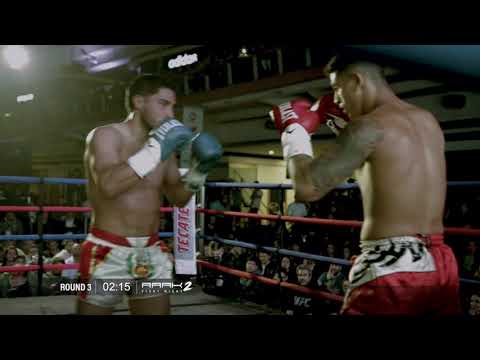 RAAK Fight Night Nº2 Marcello Cunha (Brasil) v/s Gonzalo Albinagorta (Perú) Categoría 63,5 Kg.