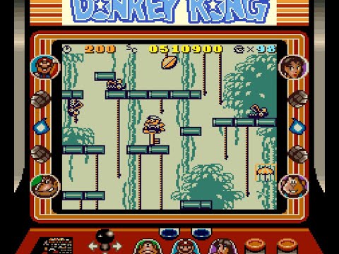 Donkey Kong (NINTENDO GAMEBOY) Part 4 Jungle