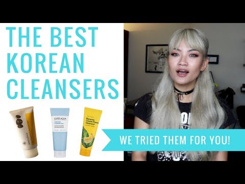 The Best Korean Cleansers for Oily and Acne Prone Skin