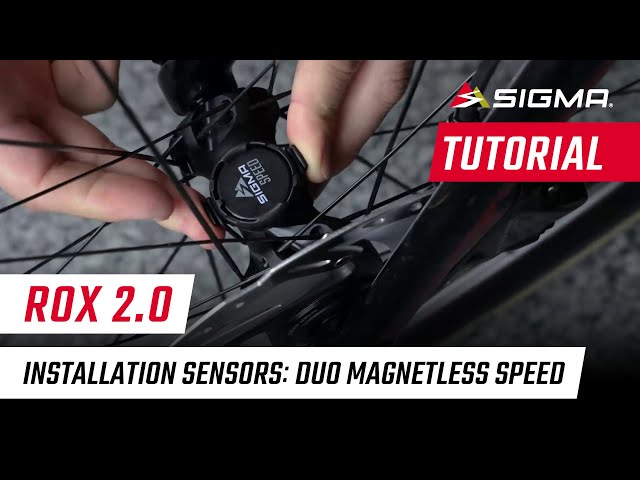 Видео Датчик скорости Sigma Duo Magnetless Speed Sensor (Black)