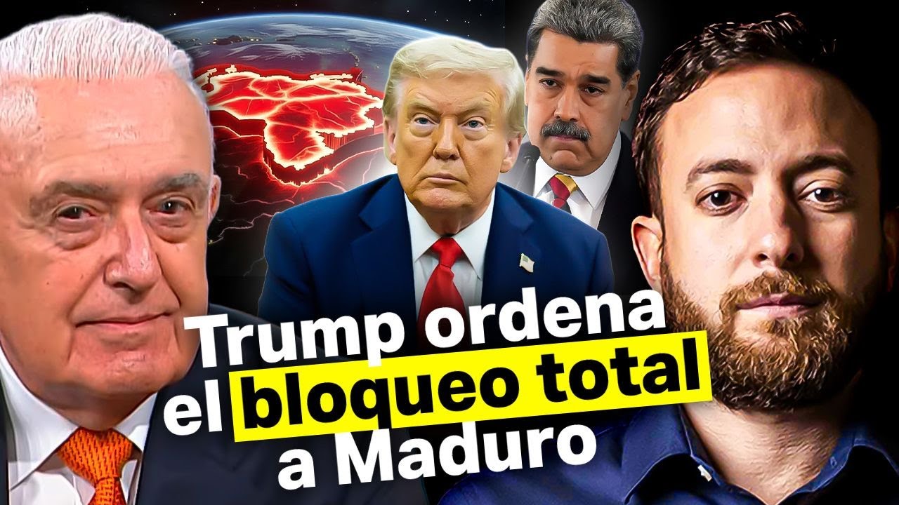 🚨TRUMP ordena BLOQUEO total a VENEZUELA | Agustín Laje y Carlos Ruckauf