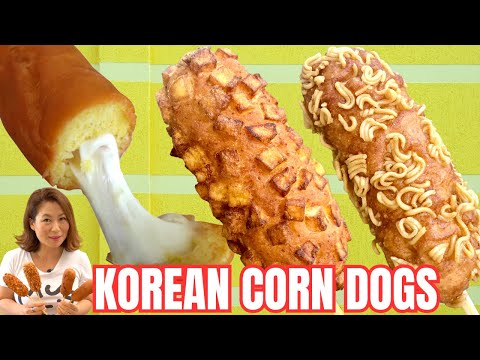 Corn Dog Recipe Mozzarella Cheese, CRUNCHY Ramen &...