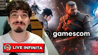 LIVE INFINITA (DIA 2) - REAGINDO A GAMESCOM 2026