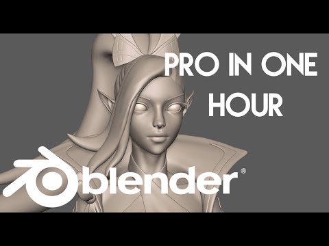 The only head sculpting tutorial you will ever need ! Blender ( From beginner to pro ! )