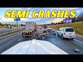 Best Of Semi Truck Crashes Compilation 1
