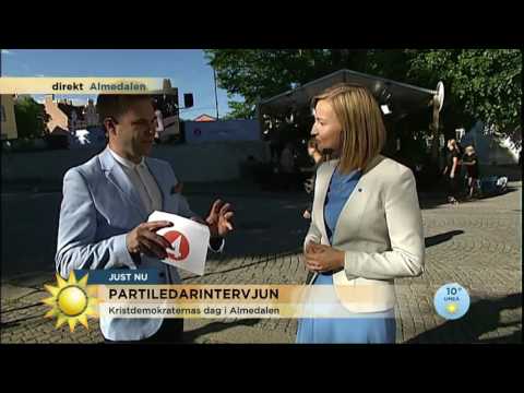 Ebba Busch Thor: ”Jag är färdig med den diskussionen” - Nyhetsmorgon (TV4)