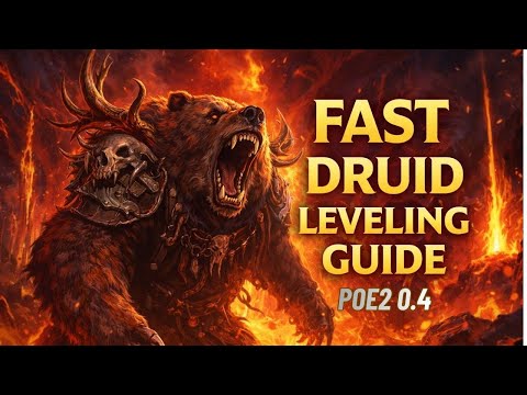 Fastest Druid Leveling Guide Bear Form Poe 2