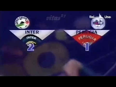 Inter-Perugia 2:1, 2000/01 - 90° minuto 