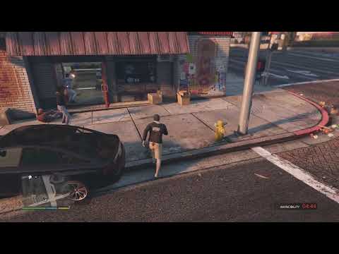 GTA V triads kills Ammu-Nation employee part 1