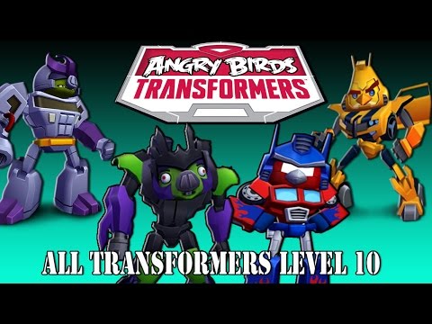 Angry Birds Transformers - All Transformers at Max Level
