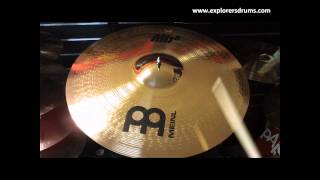 Video thumbnail for Meinl 22" MB8 Medium Ride Cymbal by explorerspercussion