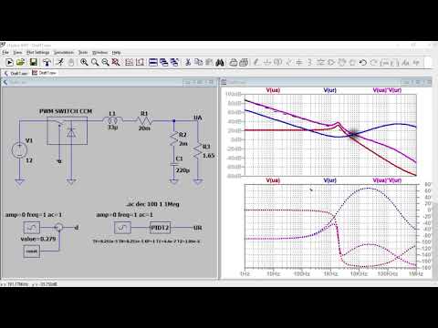 Le_R15b - Voltage Mode Regelung Auslegung Beispiel Tiefsetzsteller - Teil 2 - Simulation