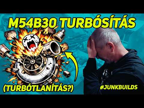 A turbó elhagyta a chatet (?) | #junkbuilds #cabrinator #turbo