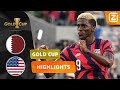 INVALLERS MAKEN HET VERSCHIL ? | Qatar vs USA | CONCACAF Gold Cup 2021 | Samenvatting
