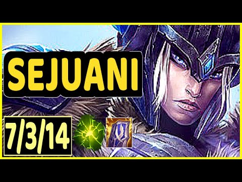 SEJUANI VS QIYANA - 7/3/14 KDA JUNGLE GAMEPLAY CHALLENGER I
