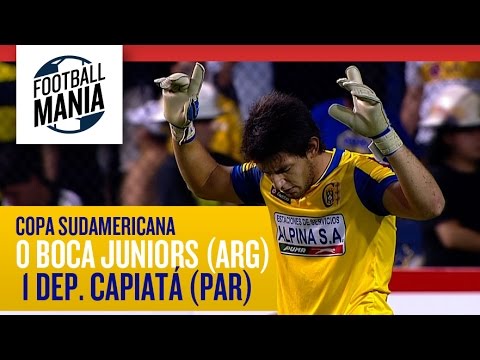 Boca Juniors (ARG) 0-1 Deportivo Capiatá (PAR) - Copa Sudamericana 2014 - Round-of-16