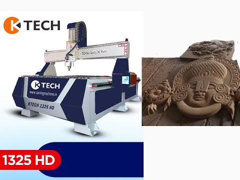 1325HD Automatic Wood Cutting CNC Router Machine, 3 KW