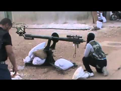 قنص عناصر النظام من قبل لواء الصمود جنود الله على جبهة الخالدية في مدينة حمص